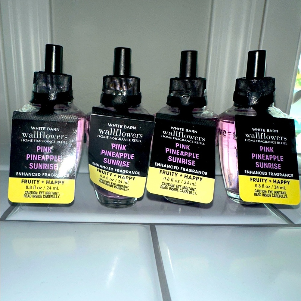 4 Pink Pineapple Sunrise Wallflower Refills - Picture 1 of 4